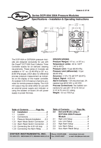 Thumbnail of document Manual - DCT1000 Dust Collector Timer Controller